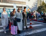 Kayak sezonunu açan Erciyes'e yabancı turistler gelmeye başladı