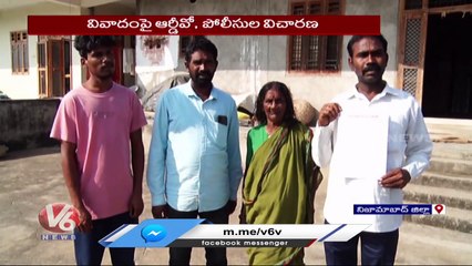 Reason For Shahpur Village Boycotting 80 Munnuru Kapu Families | Nizamabad | V6 News