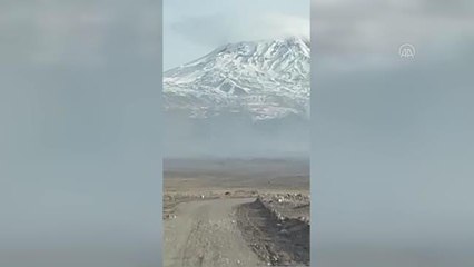 Almanya'dan gelen dağcı 1 haftada Ağrı Dağı'na tırmanabildi