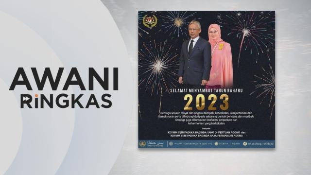 AWANI Ringkas: Agong, Permaisuri harap rakyat, negara dilimpahi keberkatan