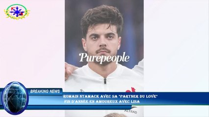 Romain Ntamack avec sa "partner du love"  fin d'année en amoureux avec Lisa