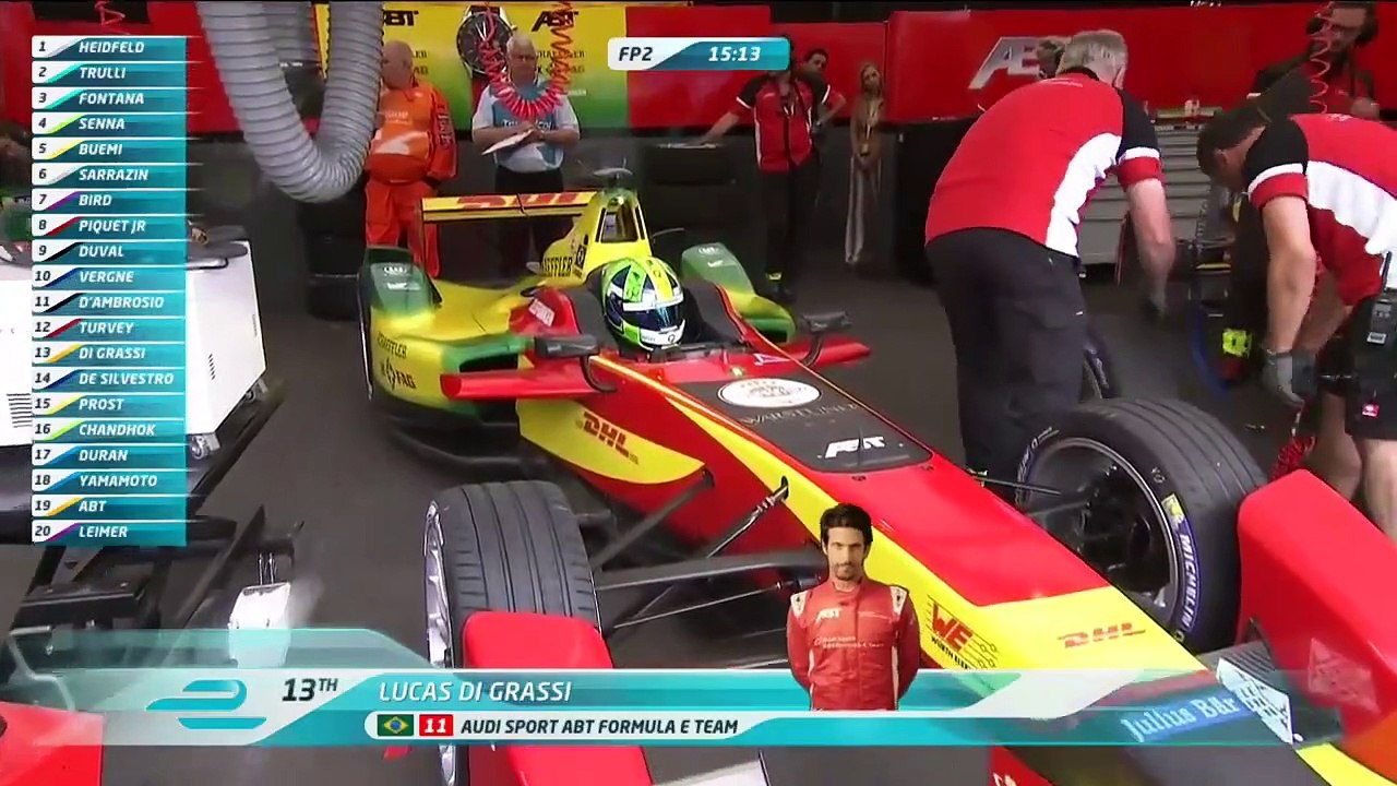 Formula E 2014-15 R10 - UK London - Practice 2