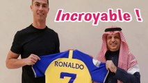 Cristiano Ronaldo à Al-Nassr : 286 € par minute, 6,5 € par secode !!  le plus gros contrat ....