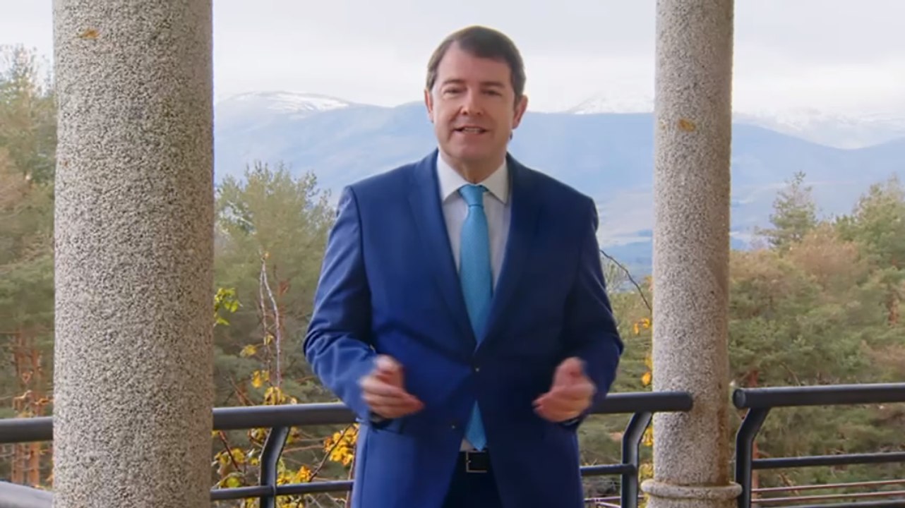 Mensaje de fin de año de Alfonso Fernández Mañueco