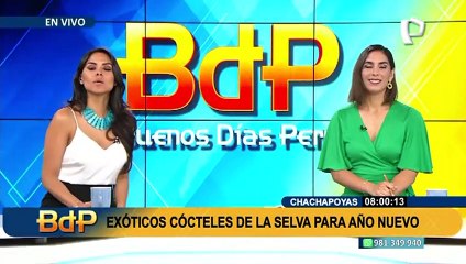 Exóticos cócteles de Chachapoyas para recibir el Año Nuevo 2023