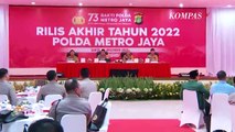 Polda Metro Jaya Catat 32 Ribu Kasus Sepanjang 2022, Kejahatan Narkoba Tertinggi Capai 3.586 Kasus