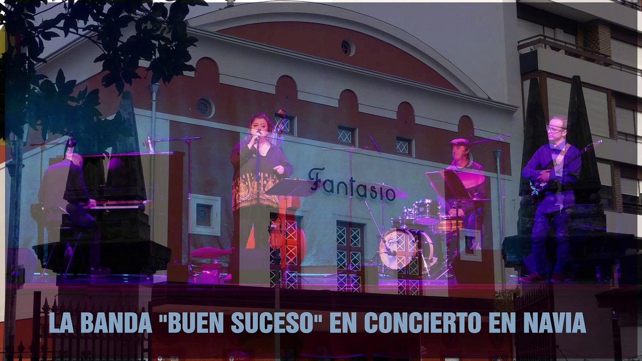 EL GRUPO DE MÚSICA BUEN SUCESO EN CONCIERTO EN EL FANTASIO