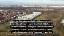 Tennessee Titans defeated the Dallas Cowboys 28 14 in their last meeting