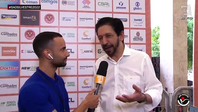 São Silvestre - confira o que disse o prefeito de São Paulo Ricardo Nunes