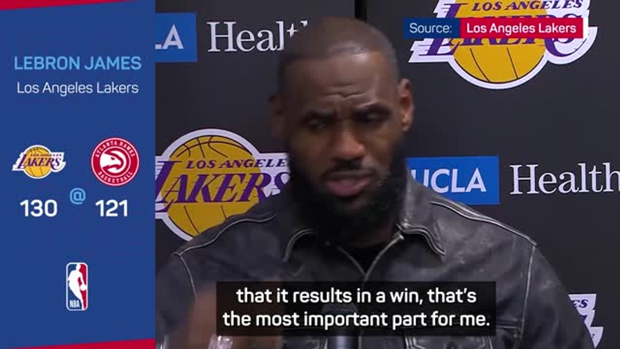 '30 was not working, so I tried 40' - LeBron pleased with birthday showing