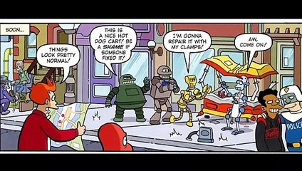 Futurama Comic Issues 74-75 Reviews Newbie's Perspective