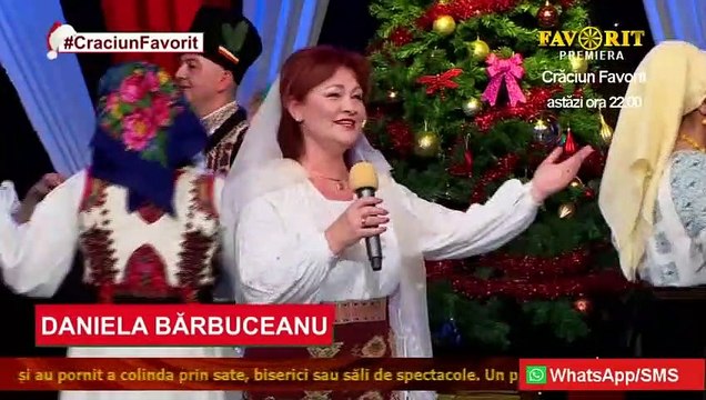 Daniela Barbuceanu - A iesit la hora satul (Craciun favorit - Favorit TV - 25.12.2022) - Segment1(00_00_01.000-00_03_41.720)