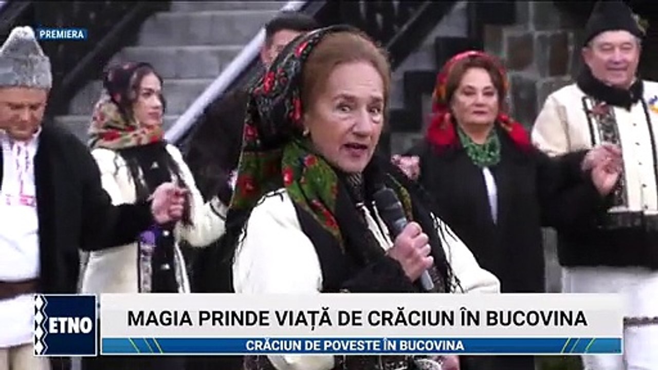 Sofia Vicoveanca - Nu juca in jurul meu  (Craciun de poveste in Bucovina - ETNO TV - 25.12.2022)