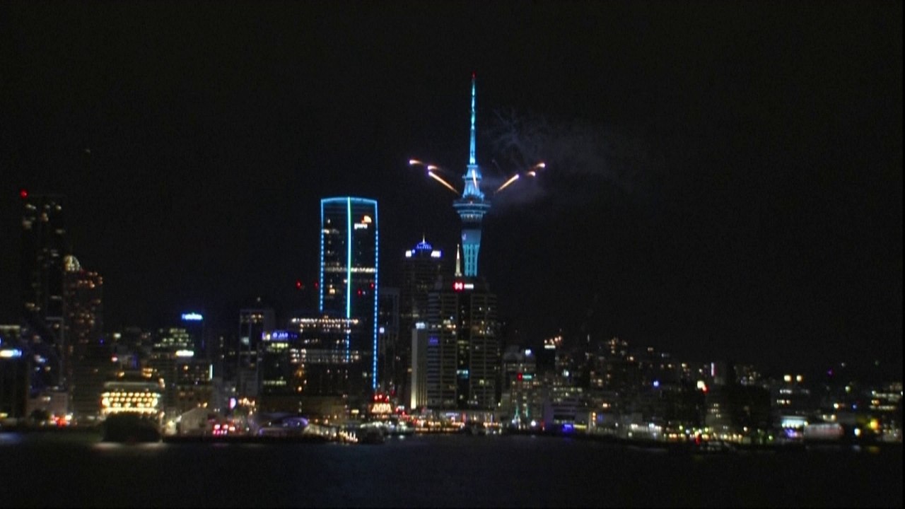 À Auckland, en Nouvelle-Zélande, on célèbre déjà la nouvelle année
