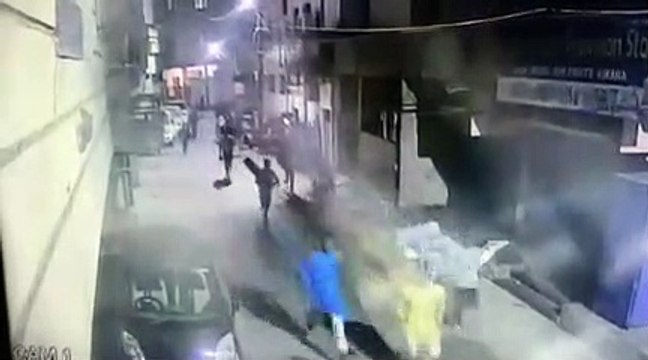 Stone pelting took place between the two parties in the middle of the night for refusing to abuse