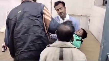 मुरैना: आग की लपटों से बुरी तरह जला मासूम, जिला अस्पताल रेफर