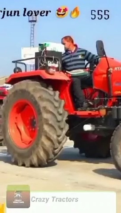 Mahindra Arjun tractor VS Kubota Shetkari अर्जु(1)