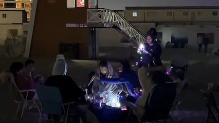 New Year 2022: People arrive at the Jumeirah Public Beach