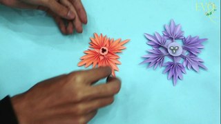 beautiful wall mate with paper #diy #craft #youtubeshorts #viral #shorts #trending