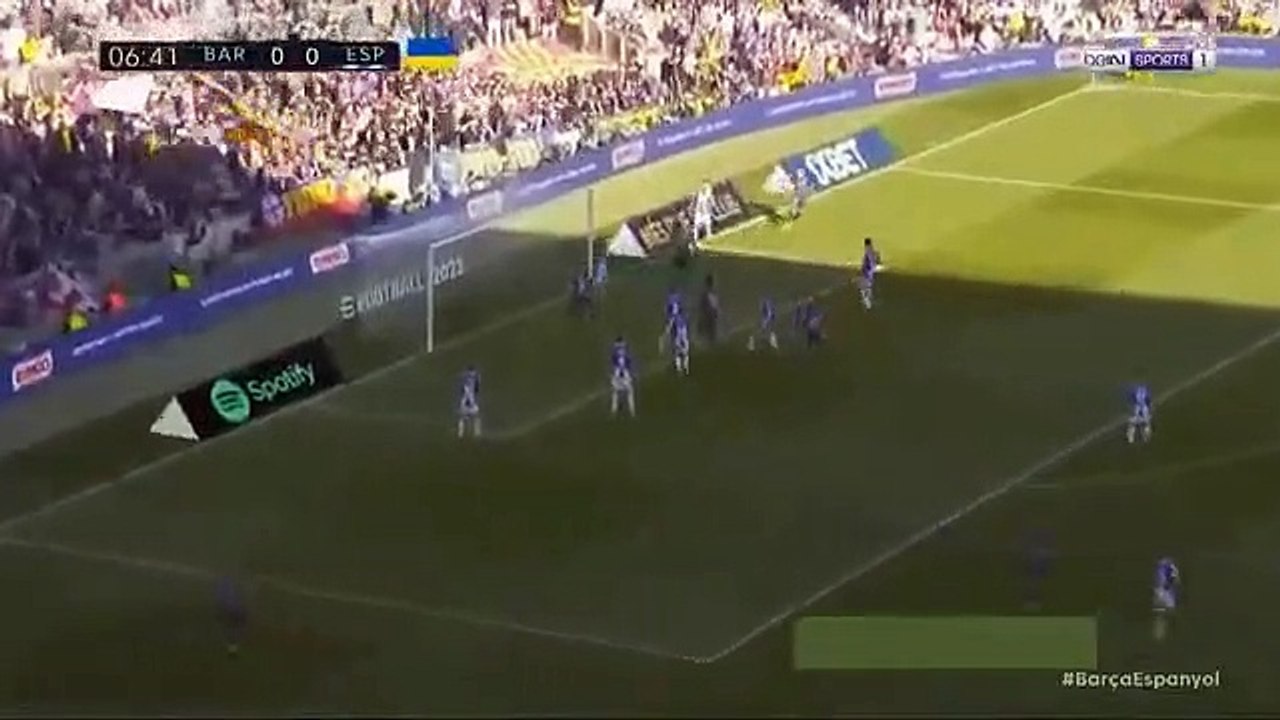 ملخص وأهداف مباراة برشلونة ضد إسبانيول