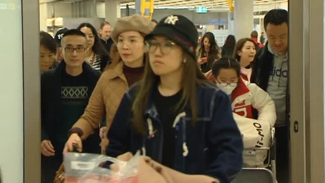 Entran en vigor las medidas sanitarias para los pasajeros de China que llegan a España