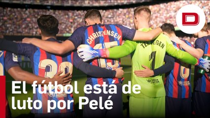 Minuto de silencio en los estadios de fútbol españoles en recuerdo de Pelé