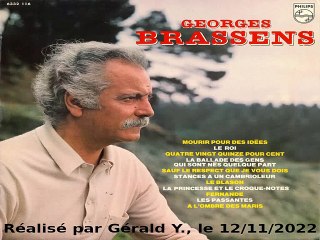 Georges Brassens_Le roi (1972)karaoké