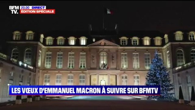 Vœux d’Emmanuel Macron aux Français: suivez en direct le discours du président de la République