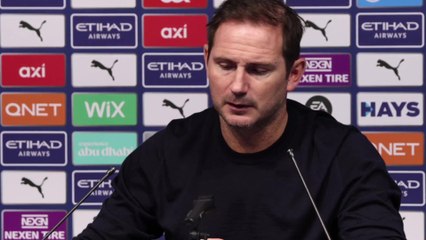 Everton's Lampard post 1-1 v Man City