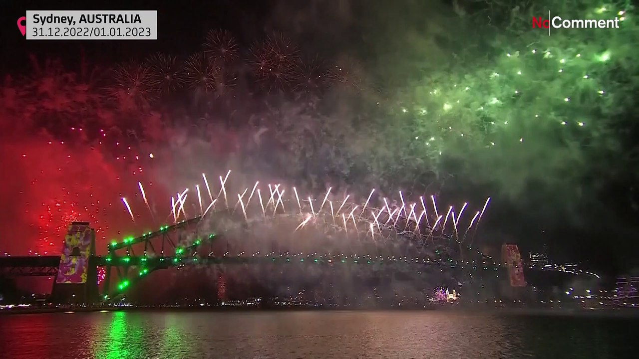 Silvester in Down Under: Sydney und Auckland begrüßen 2023 mit Feuerwerk