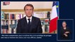 Revoir en intégralité les plus de 18 minutes des voeux d Emmanuel Macron aux Français diffusés ce 31 décembre à 20h sur tous les grands médias