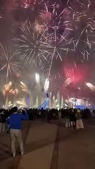 Spectacular Sharjah New Year 2023 Fireworks Display 🎆