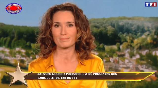 Jacques Legros : pourquoi il a dû présenter des lors du JT de 13h de TF1