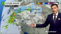 Storm soaks California with heavy rain, mountain snow