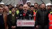 Ulaştırma ve Altyapı Bakanı Adil Karaismailoğlu, Başakşehir-Kayaşehir Metro Hattı çalışanlarını ziyaret etti (3)
