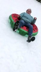 Son Gets Knocked Down by Tuber