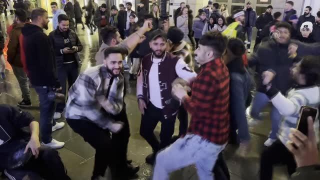 İngiltere'de yeni yıl coşkusu