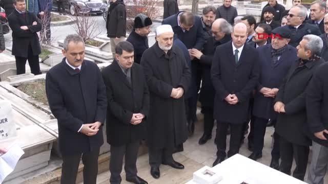 Eski Milli Eğitim Bakanı İleri, vefatının 61'inci yıl dönümünde anıldı