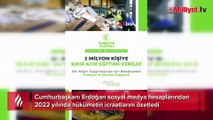 Cumhurbaşkanı Erdoğan’dan 2022 özeti! 'Türkiye Yüzyılı' şarkısıyla birlikte paylaştı