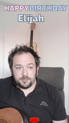 Happy Birthday, Elijah! Geburtstagsgrüße an Elijah