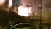 Arnavutköy'de korkutan yangın: Aile sağlığı merkezinin yanındaki trafoda yangın çıktı