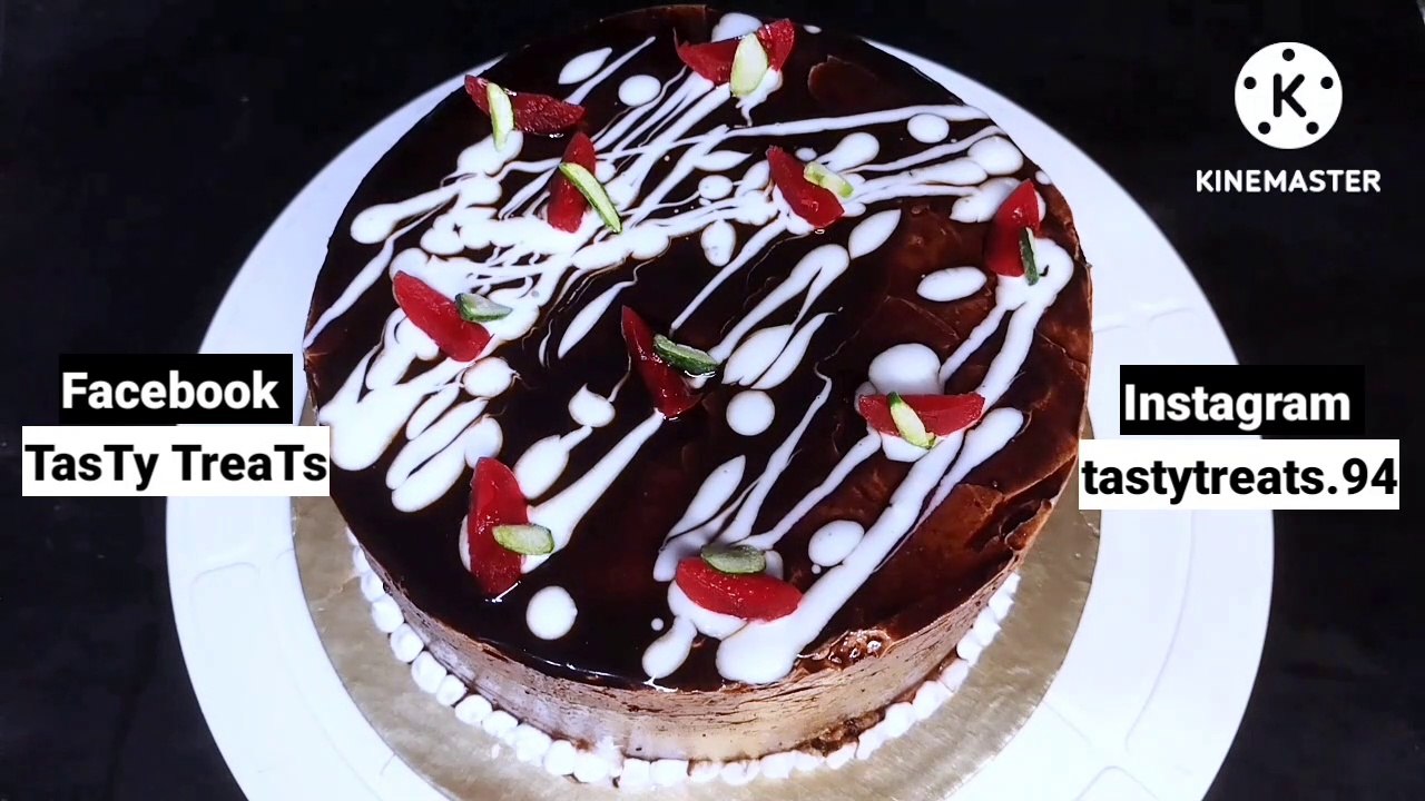 Chocolate Ganache Cake Recipe (Easy Recipe)///Chocolate Cream Cream Recipe///Chocolate Ganache Cake Recipe At Home