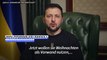 Selenskyj: Russische Waffenruhe ist nur ein Vorwand