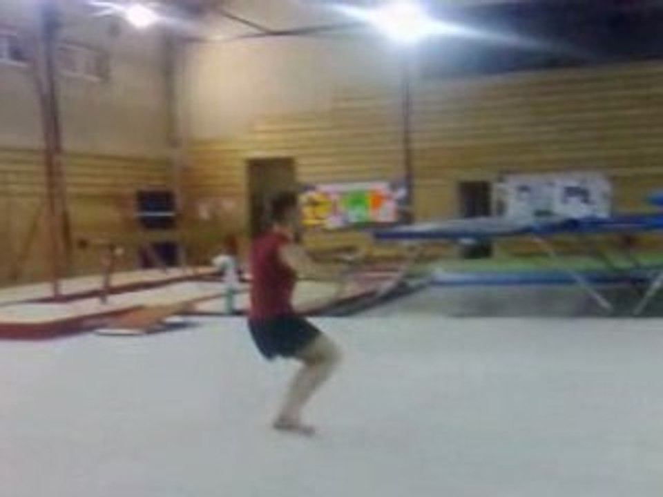 Mes premiers Salto avant en gym