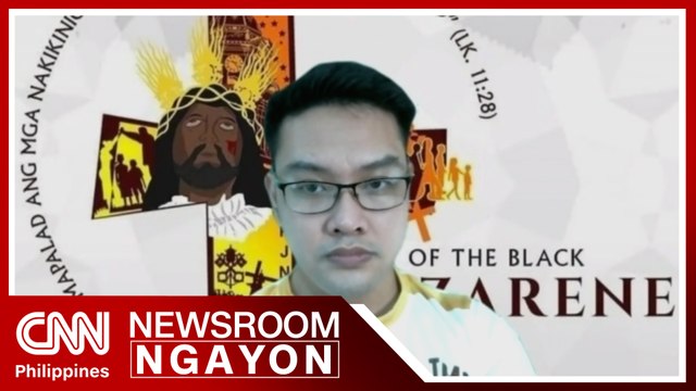 Pagpupugay sa Itim na Nazareno, simula na bukas | Newsroom Ngayon