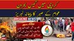 Citizens protest against Gas loadshedding: Karachi