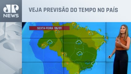Chuva forte e volumosa da ZCAS ainda cai sobre o Brasil