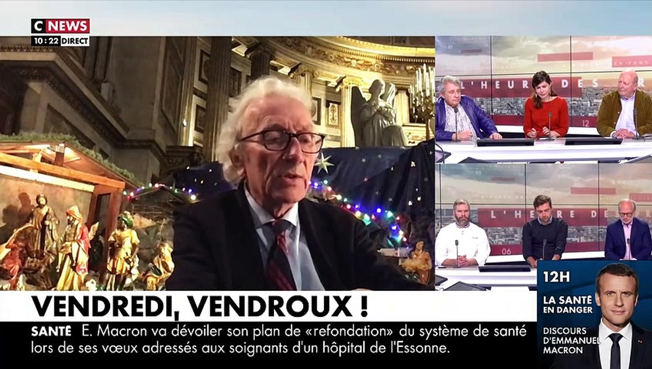 CNews : Jacques Vendroux en duplex avec "les Rois mages" depuis une église, Pascal Praud se met à danser