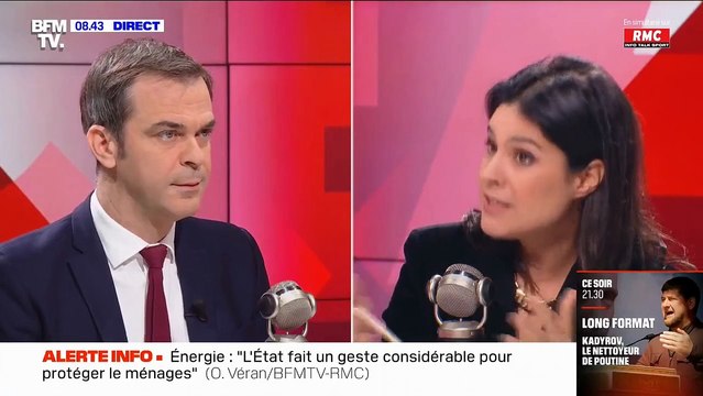 L’Etat n'a pas vocation à prendre en charge tous les surcoûts liés à l'augmentation des prix de l'énergie, affirme le porte-parole du gouvernement Olivier Véran - VIDEO