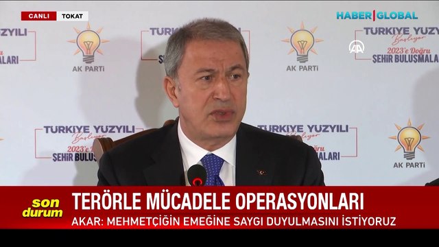 Bakan Akar'dan Yunanistan'a mesaj: Bütün birliklerimiz bu konuda talimatlı
